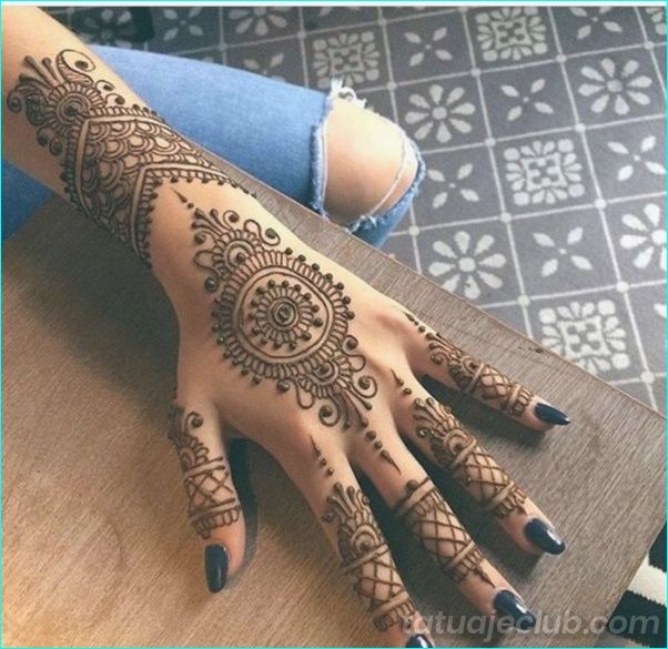 Tatuajes de henna 5