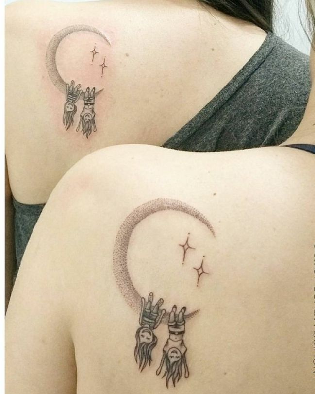 Tatouages de hermanas frases