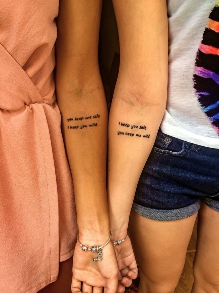 Tatuajes de hermanos originales