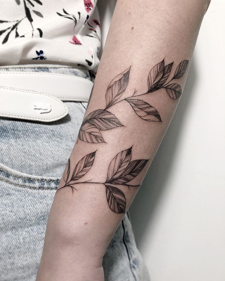 Tattoos of hojas 3