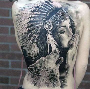 Tatuajes de indios