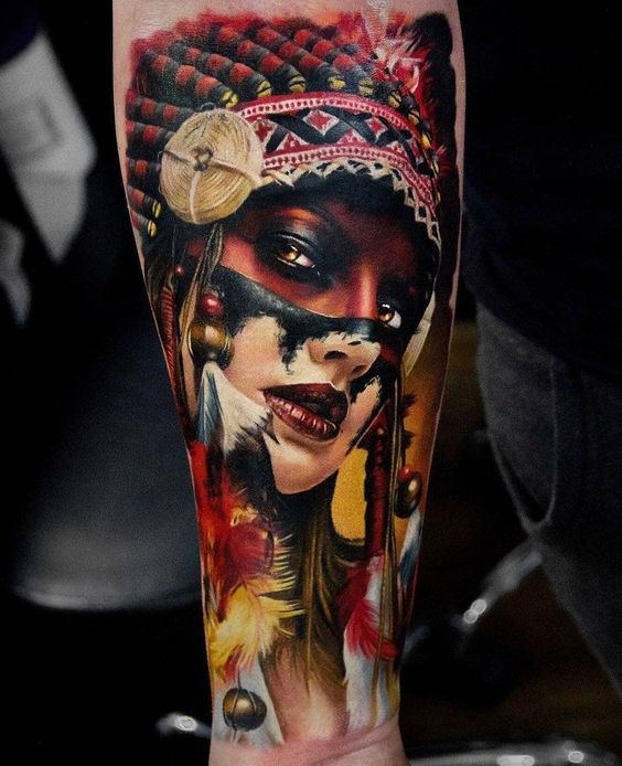 Tattoos of indios 15
