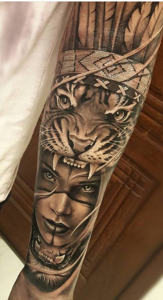 Tattoos of indios 9