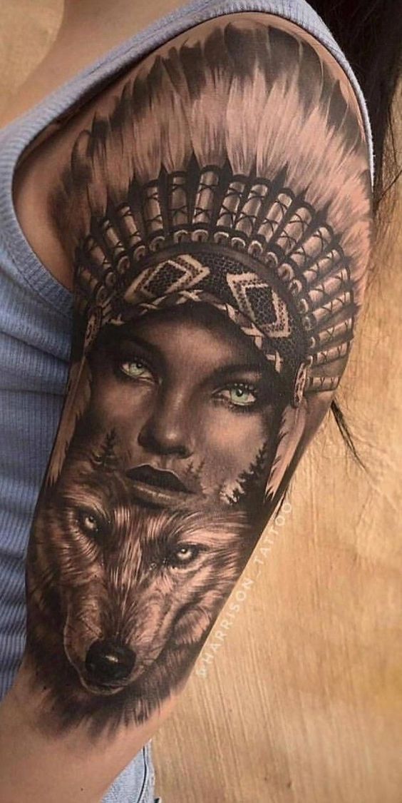 Tattoos of indios 8