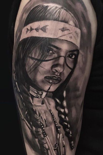 Tattoos of indios 7