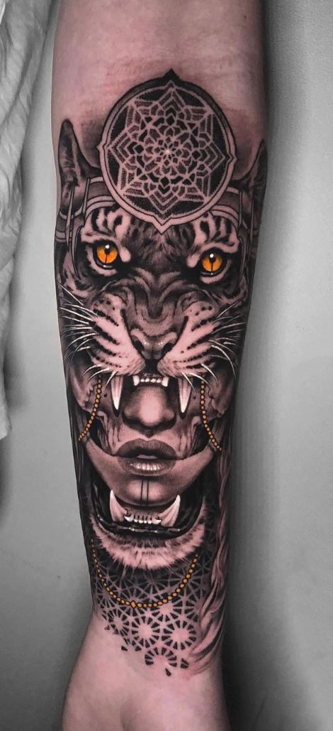Tattoos of indios 6