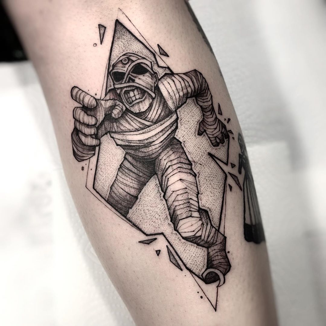 Tatuajes de iron maiden 17