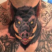 Tatuajes de jabali 3