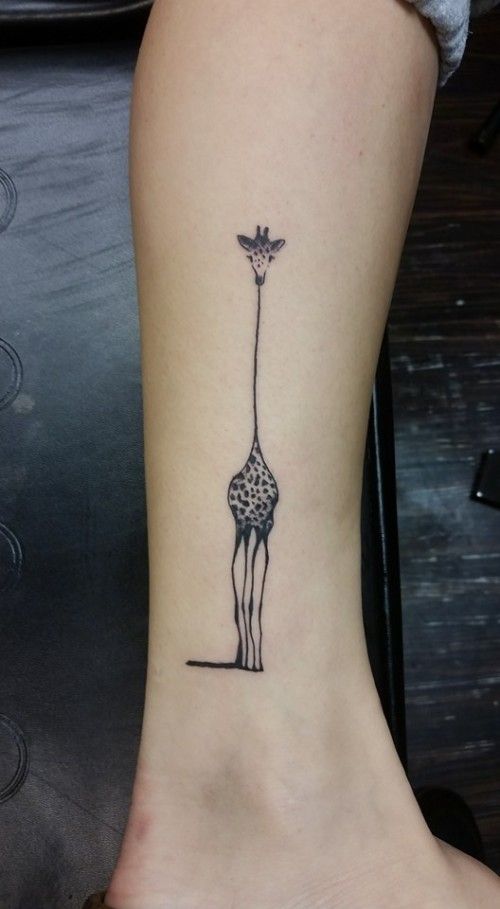 Tatuajes de jirafas 15