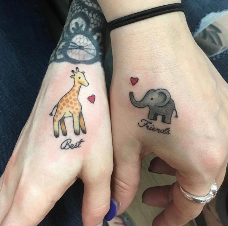 Tatuajes de jirafas 14