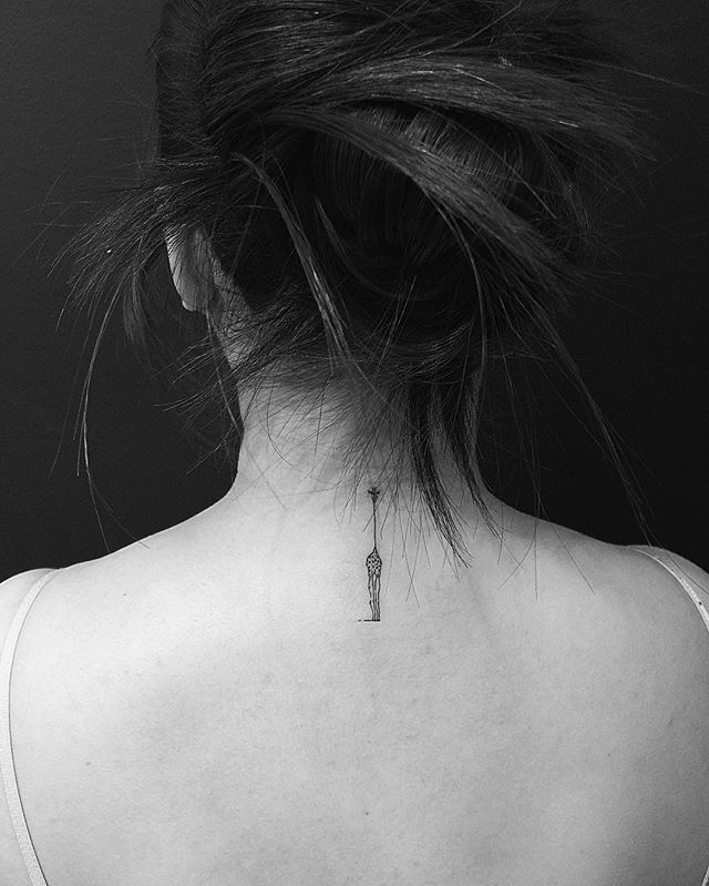 Tatuajes de jirafas 10