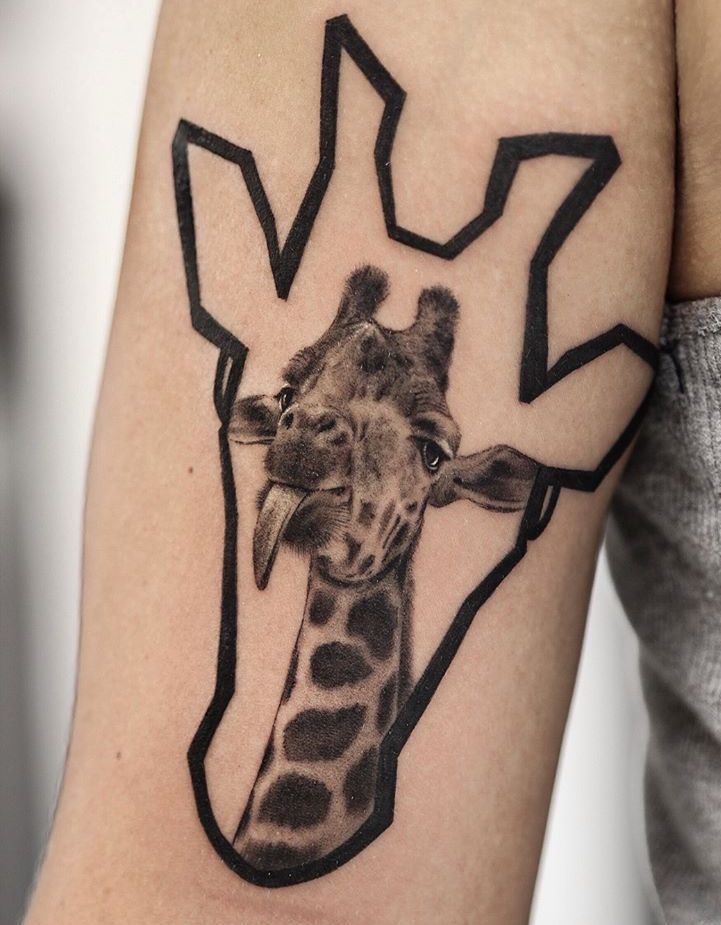Tatuajes de jirafas 9