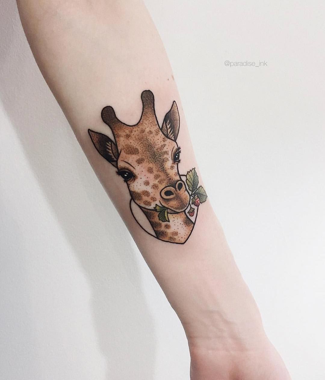 Tatuajes de jirafas 7