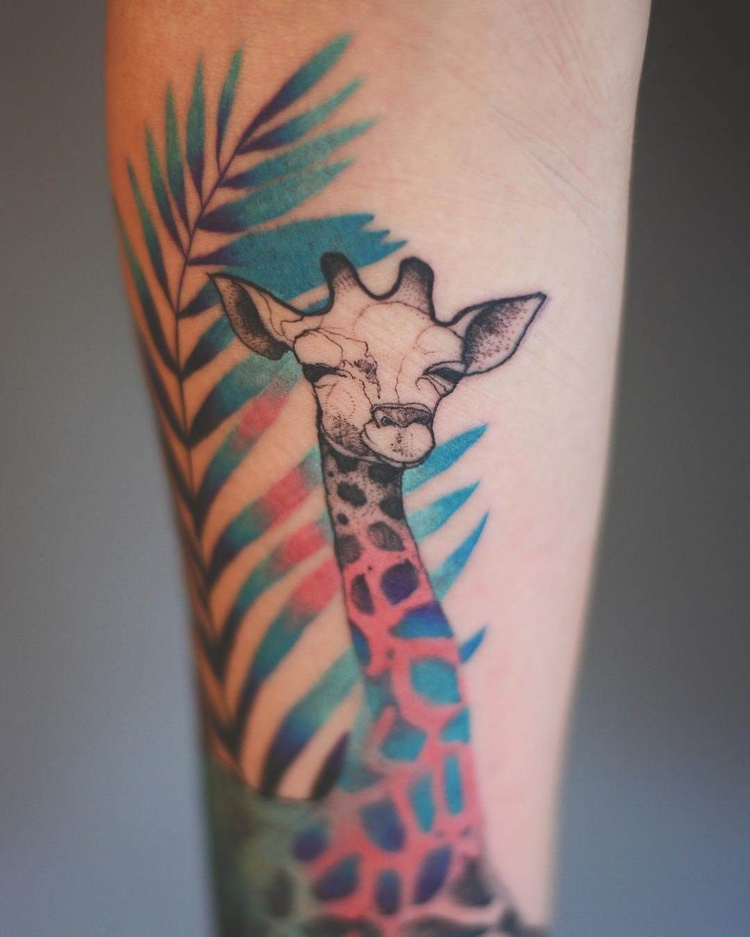Tatuajes de jirafas 5