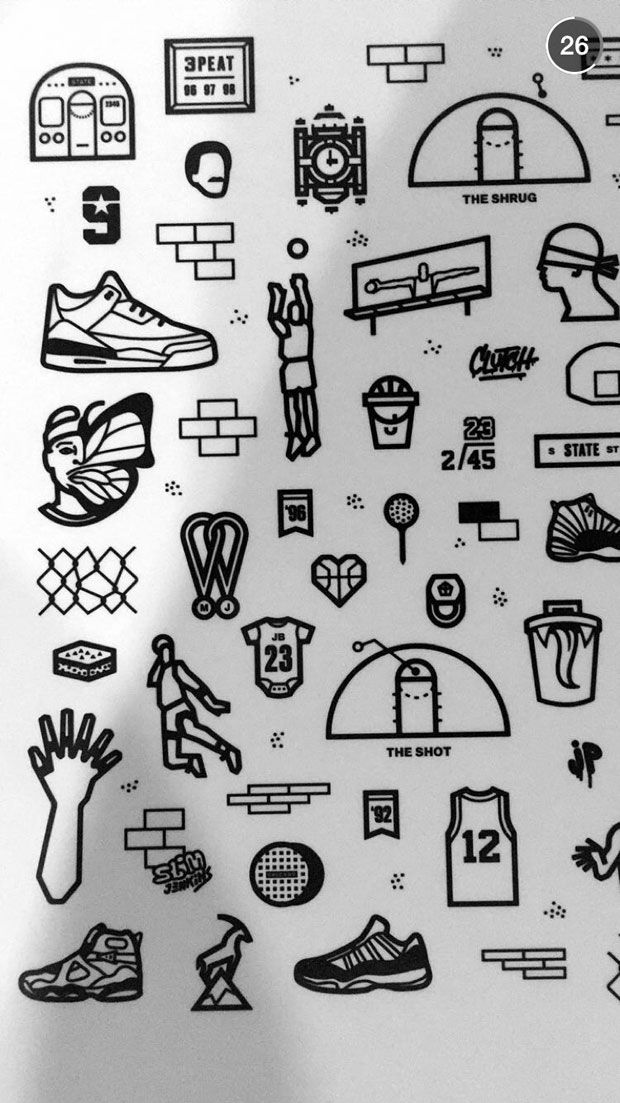 Tattoos von jordan 19