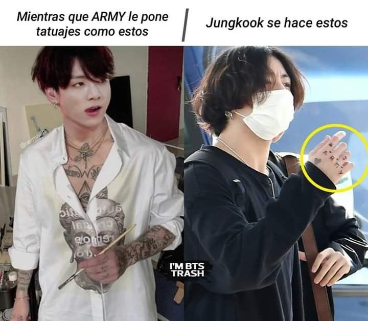Tatuagens de jungkook 16