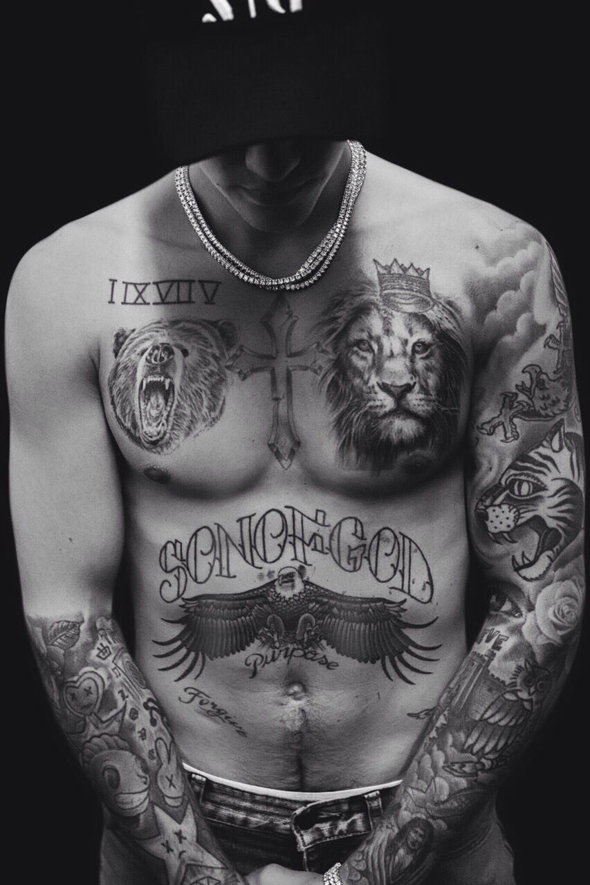 Tatuajes de justin bieber