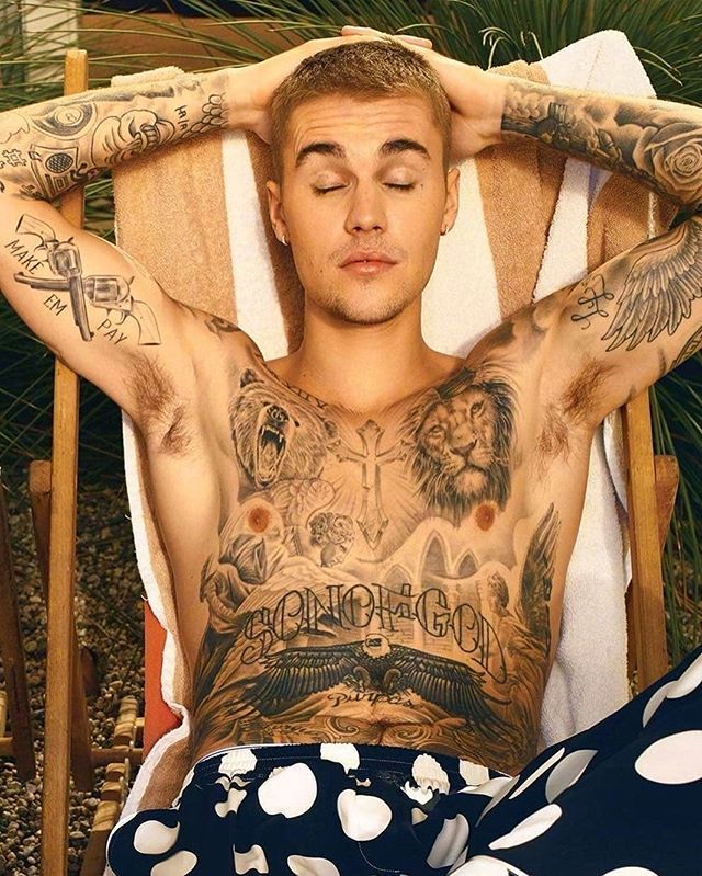 Tatouages de justin bieber 13