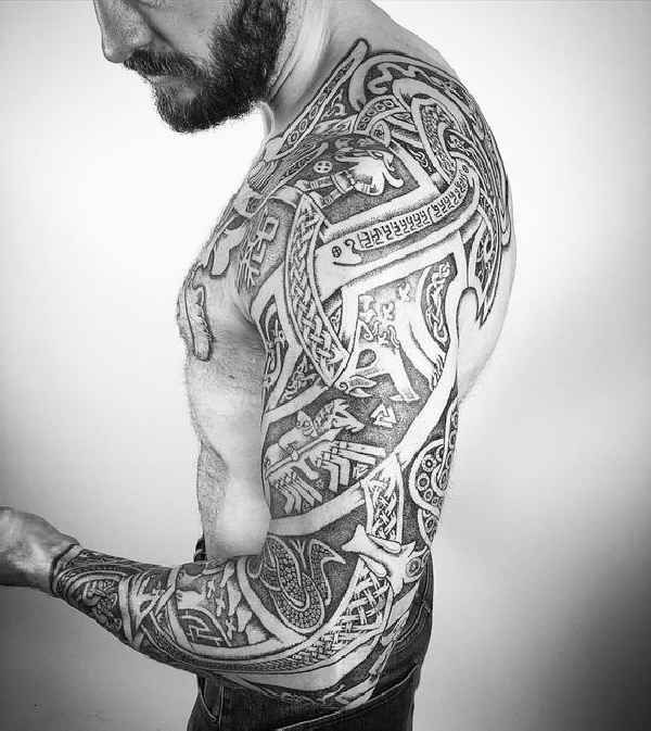 Tattoos of kratos 9