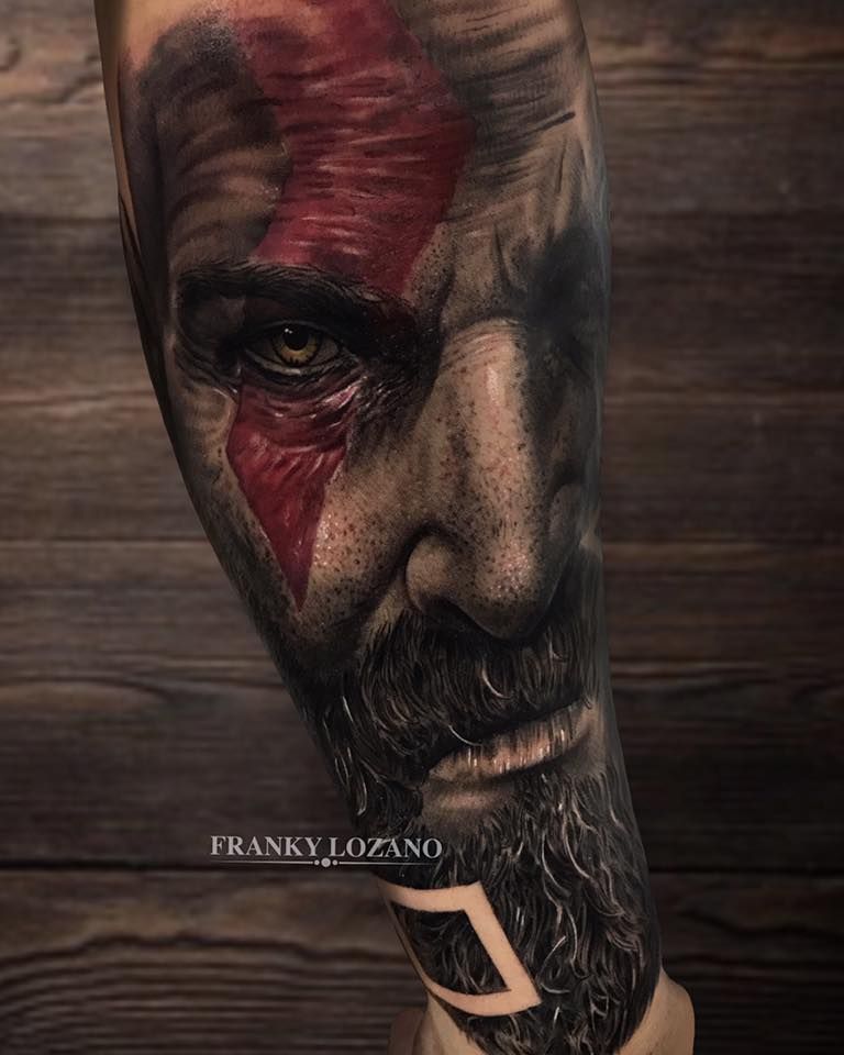 Tattoos of kratos 54