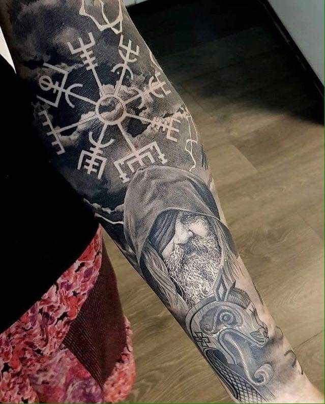 Tattoos of kratos 17