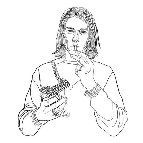 Tatuagens de kurt cobain 22