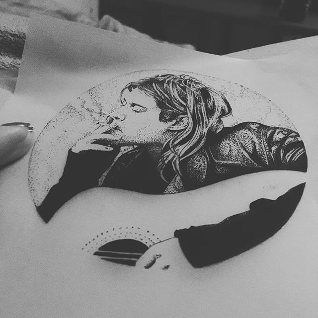 Tatuagens de kurt cobain 27