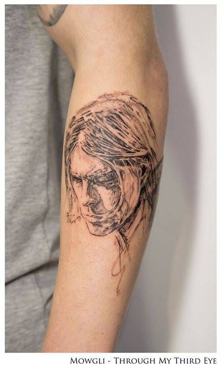 Tatuagens de kurt cobain 4