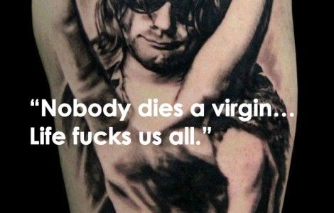 Tatuagens de kurt cobain 19