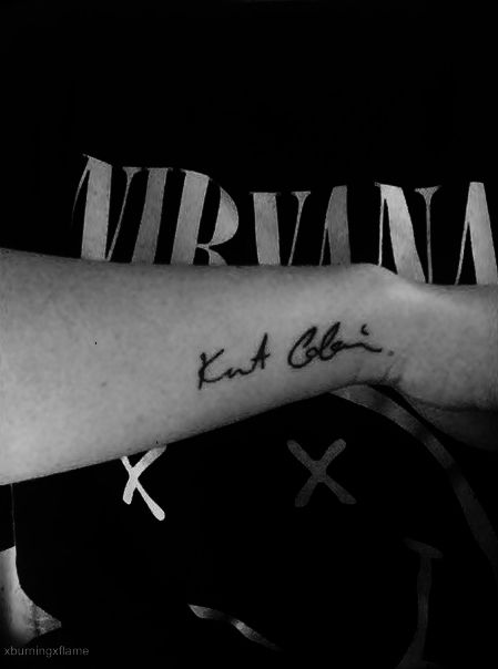 Tatuagens de kurt cobain 35