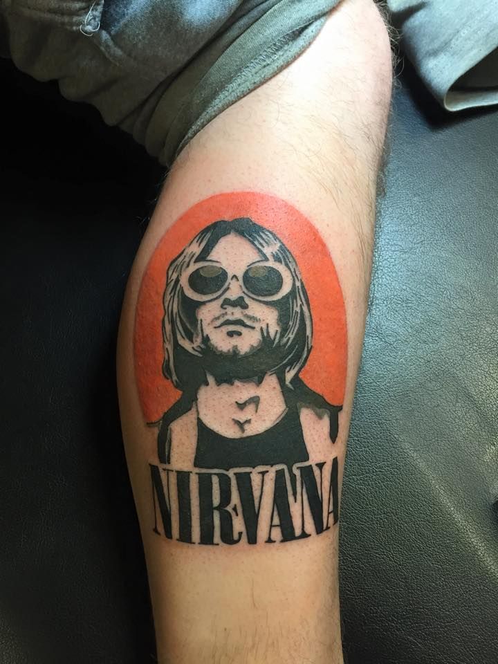 Tatuagens de kurt cobain 11