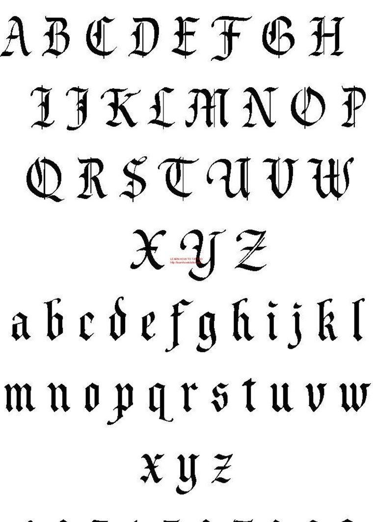 Tatuajes de letras 15