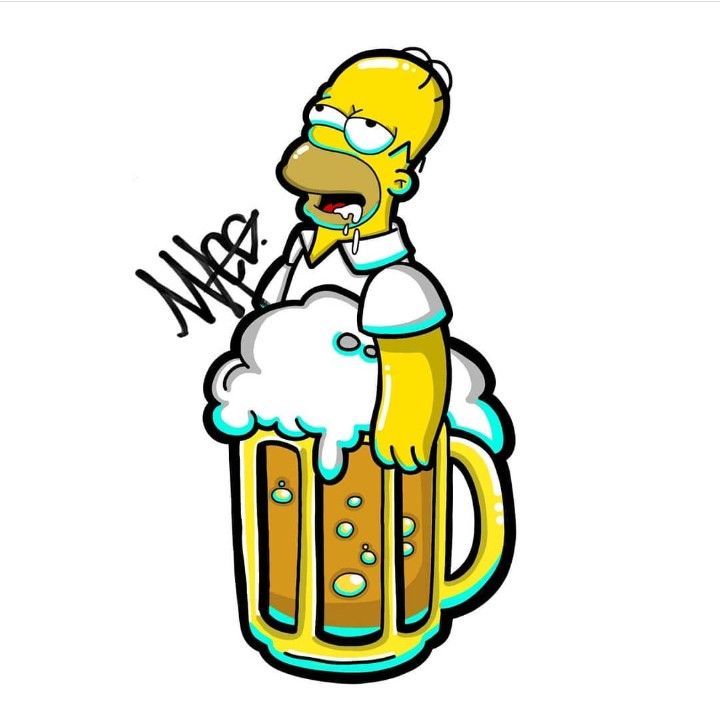 Tattoos von los simpson 14