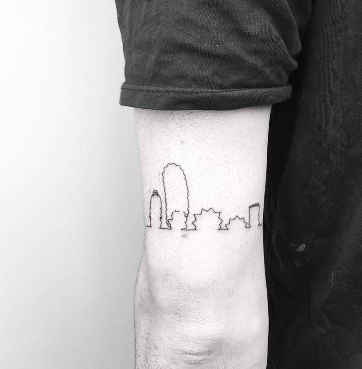Tattoos von los simpson 12