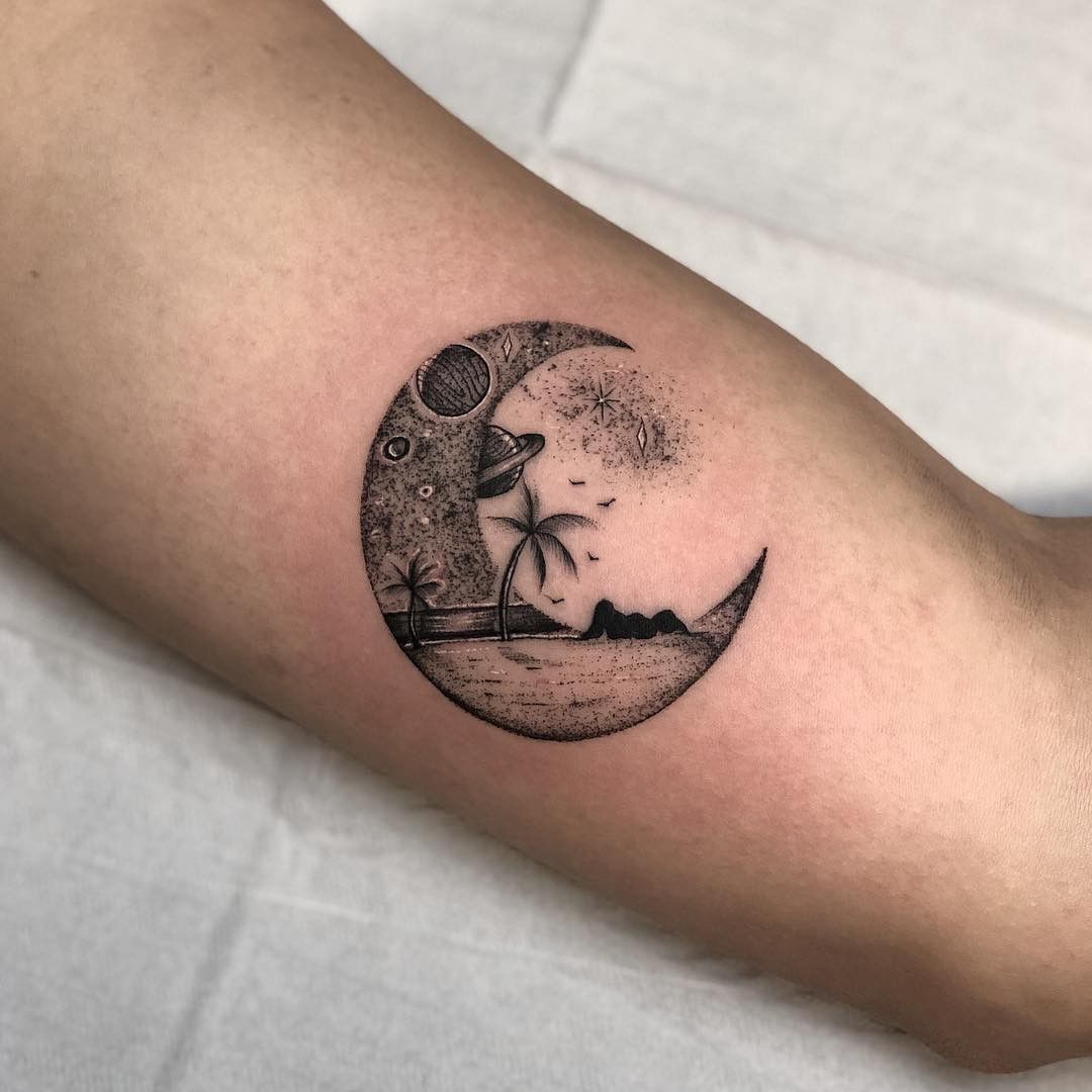 Tatouages de lunas 16