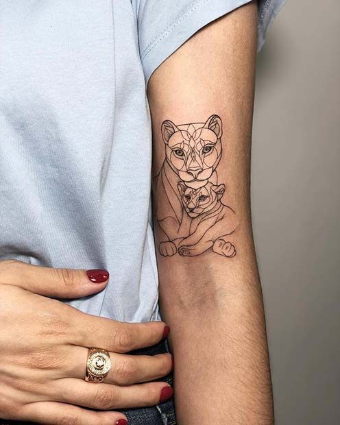 Tatuajes de madre e hija