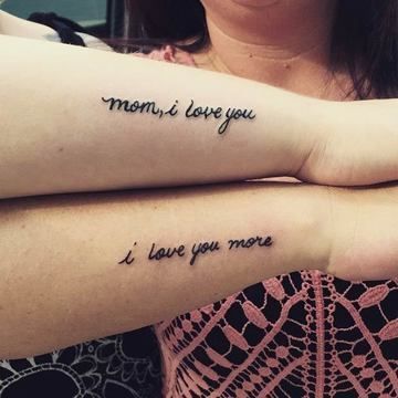 Tattoos of madre e hija 2