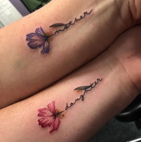 Tattoos of madre e hija 13
