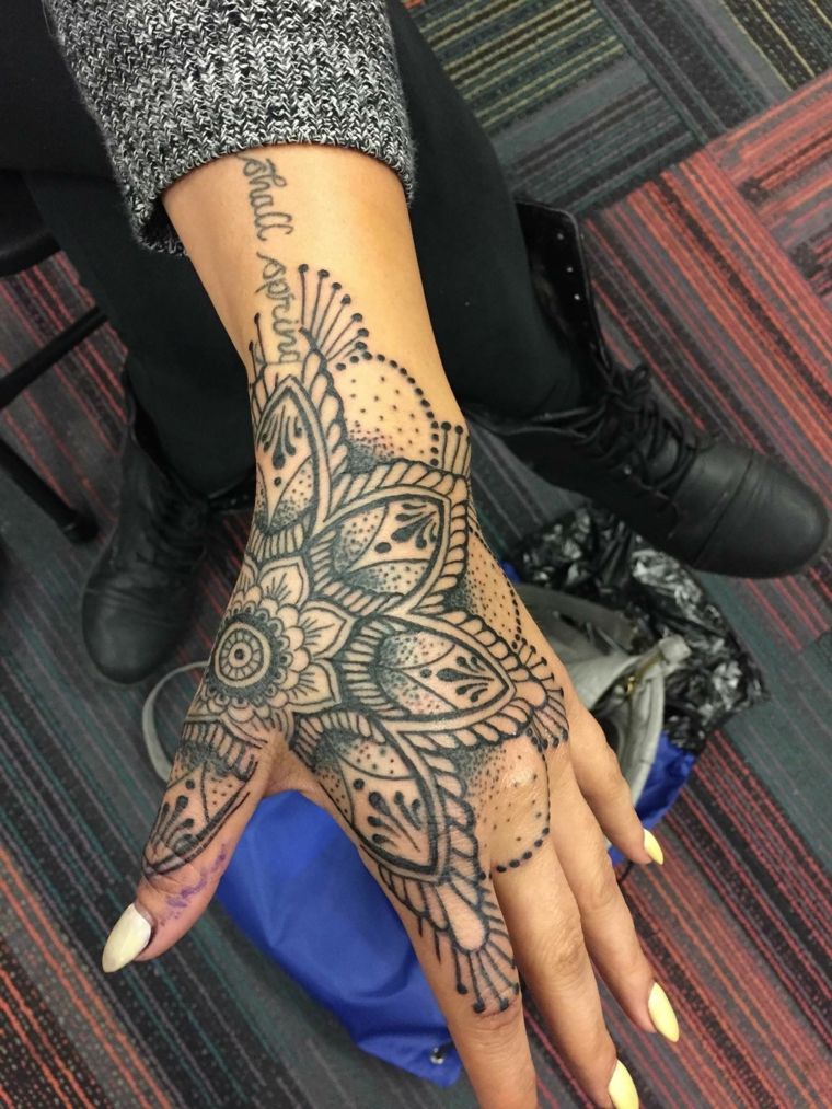 Tattoos of mandalas 5