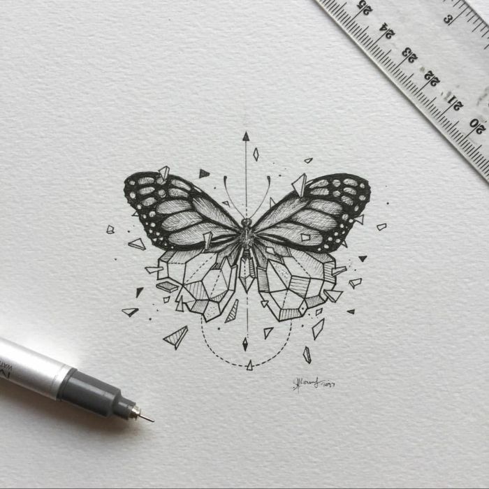 Tatuajes de mariposas 15