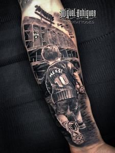 Tatuajes de messi