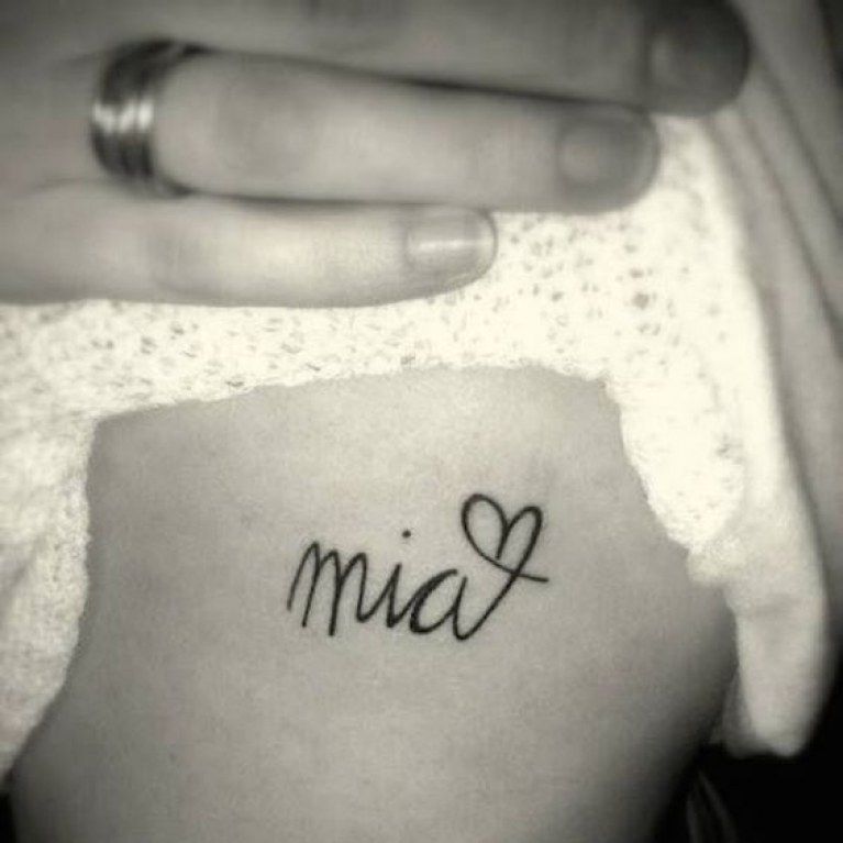 Tatuagens de nombre kenia 8