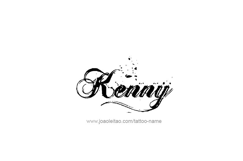 Tatouages de nombre kenny 17