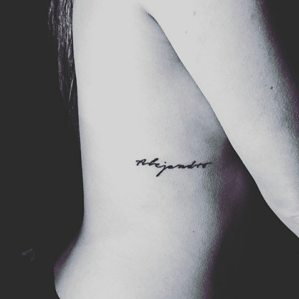Tatuagens de nombres alejandro 11