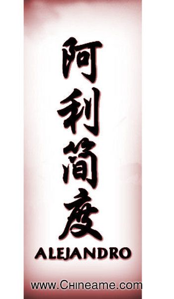 Tatuagens de nombres alejandro 25