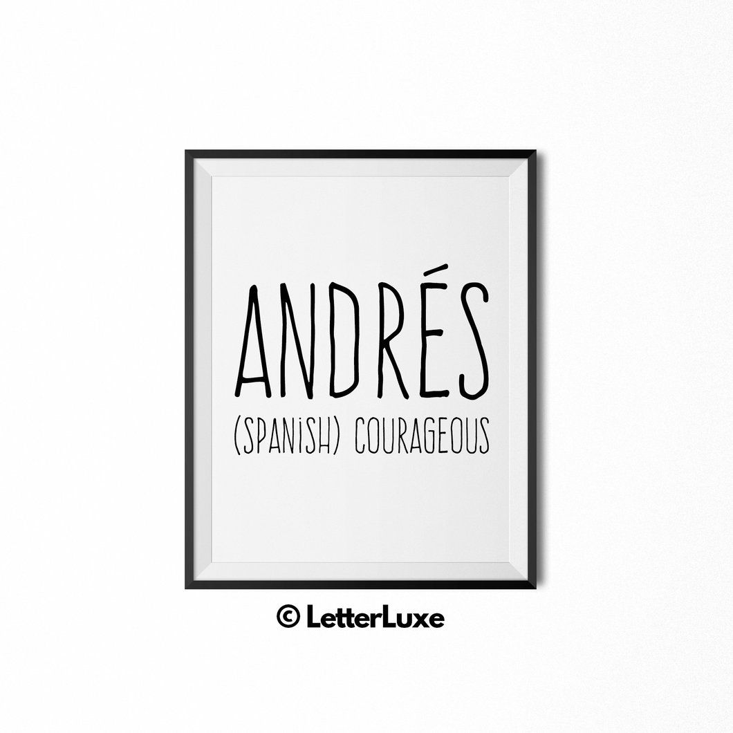 Tattoos of nombres andres 2