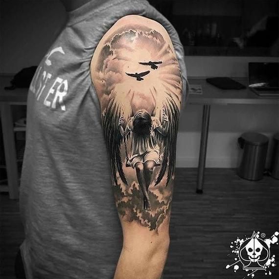 Tatuagens de nombres angel