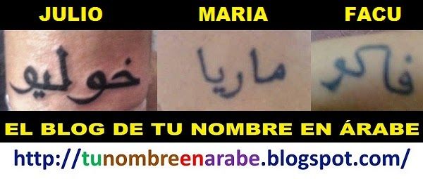 Tatouages de nombres arabes 2