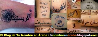 Tatouages de nombres arabes 3