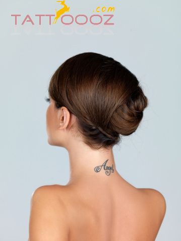Tatuajes de nombres atras del brazo 2